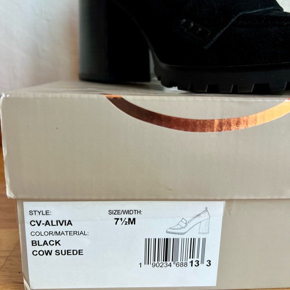 Crown Vintage Alivia Black Platform Pump (Women's US Size 7.5) (w/ Original Box) - Picture 11 of 12